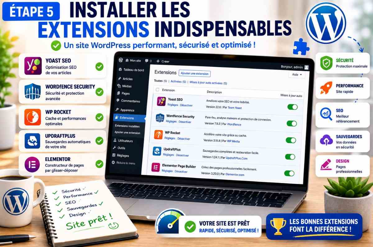 extensions indispensables wordpress