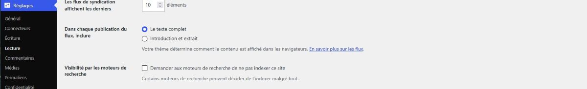 indexation wordpress