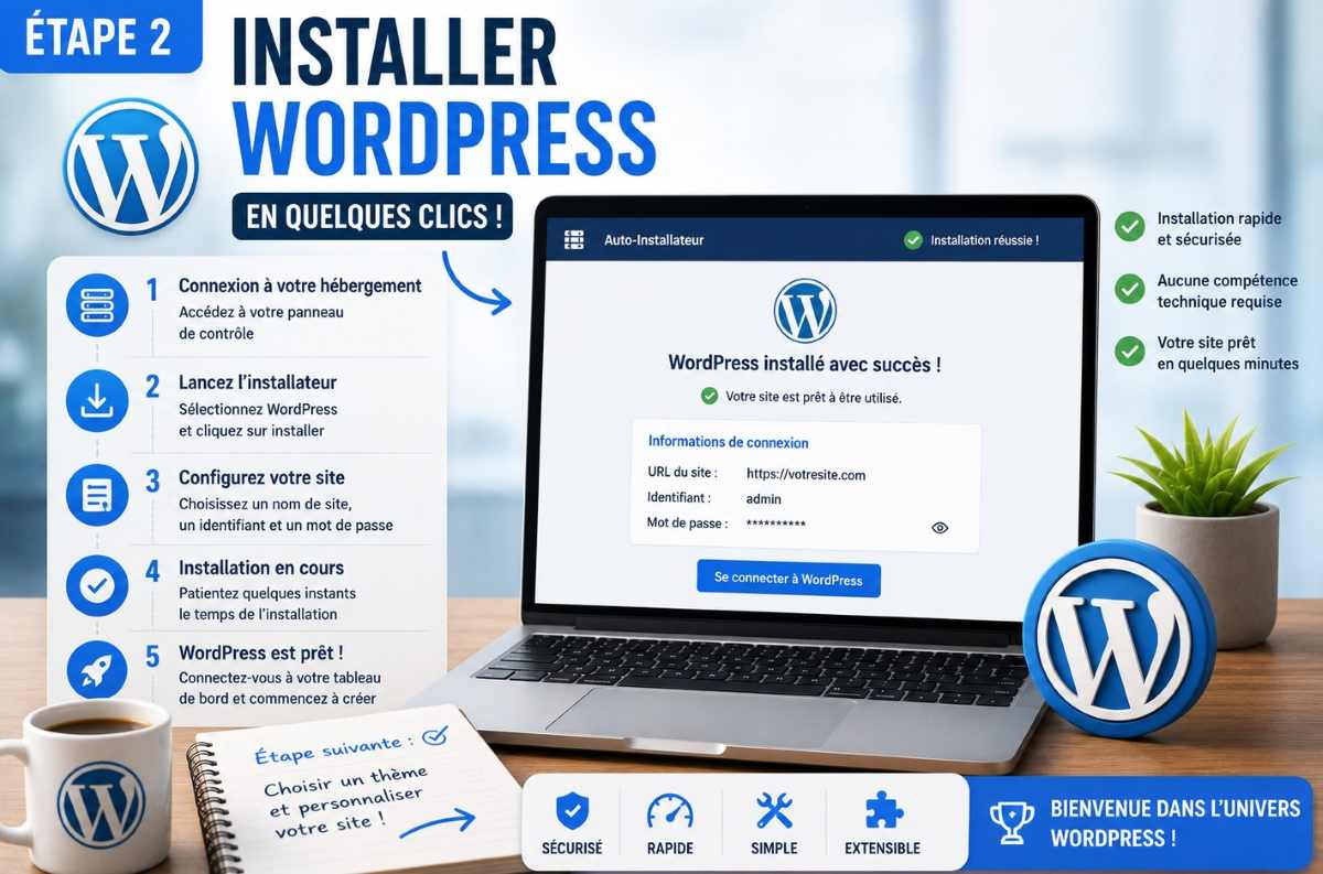 installer wordpress