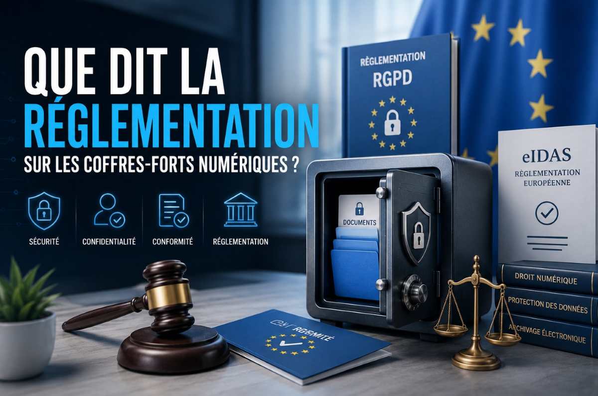 réglementation coffre fort numerique